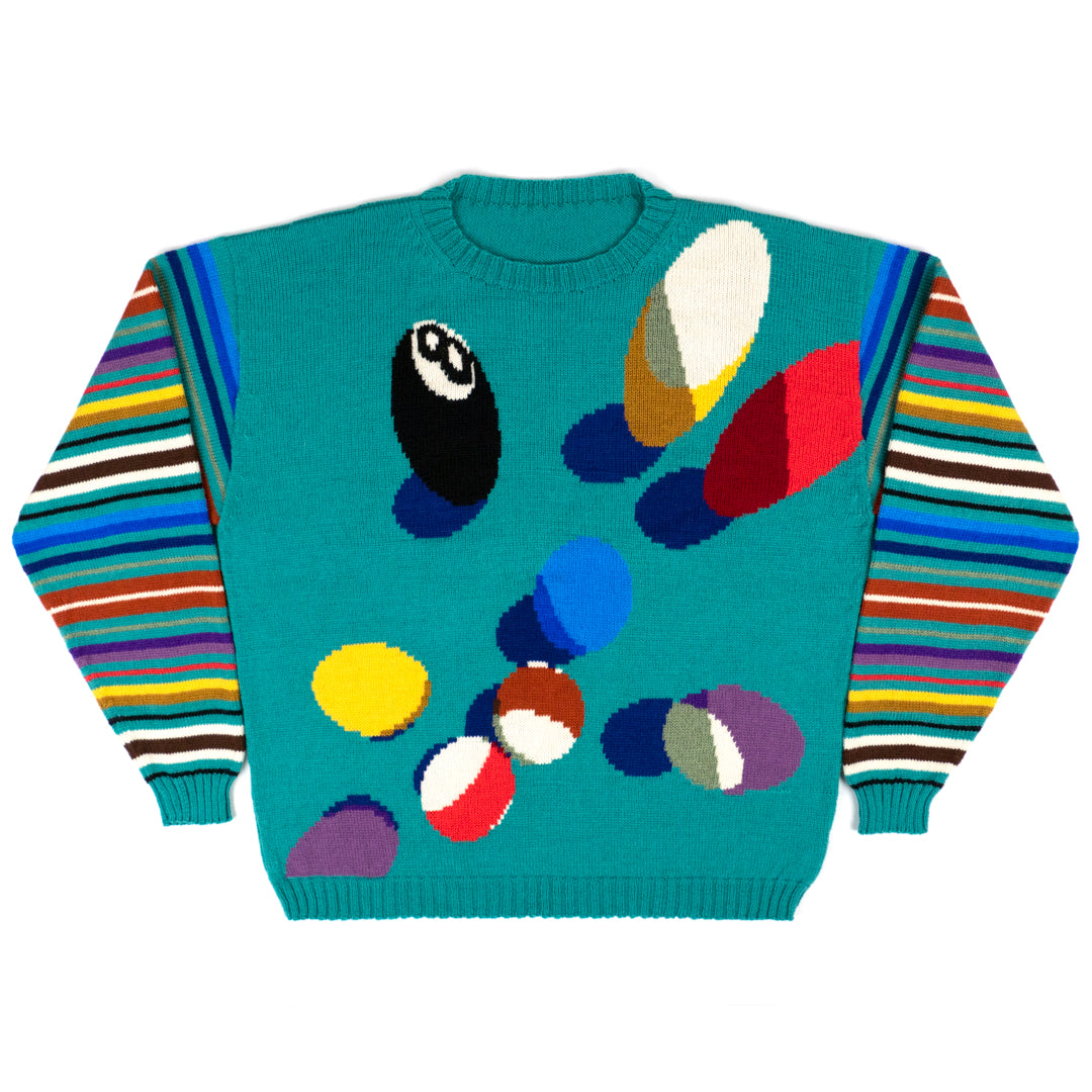 Distorted Pool Balls Sweater – Staveley Kuzmanov