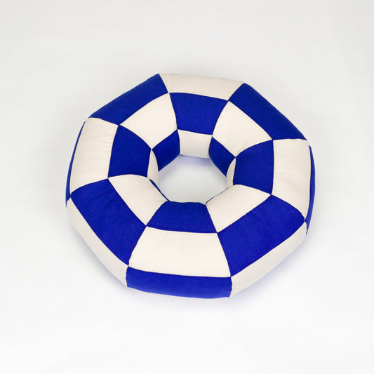 Torus Pillow in Blue