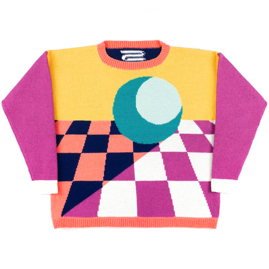 1 Sphere Intarsia Sweater